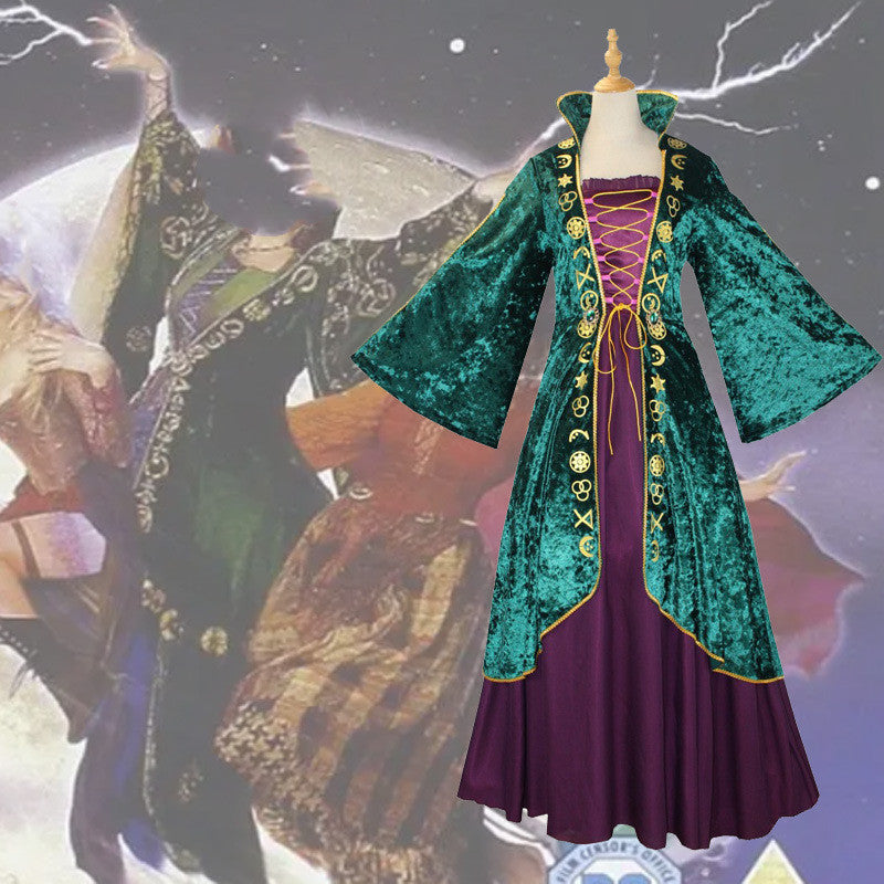 Witch Costume Dress Fred Stage Show