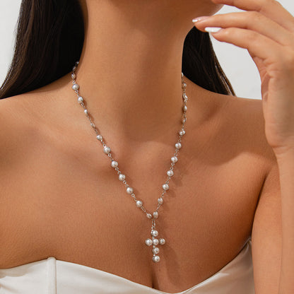 Gothic Cross Alloy Pendant Necklace Fashion | Magic Stories