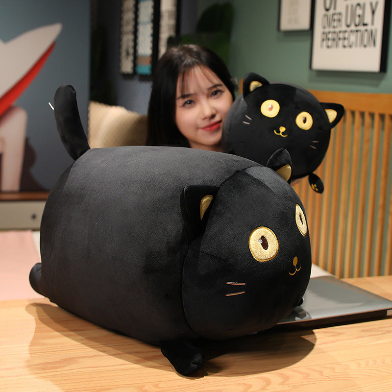 Cute Big-eyed Cat Doll Plush Toy | Magic Stories