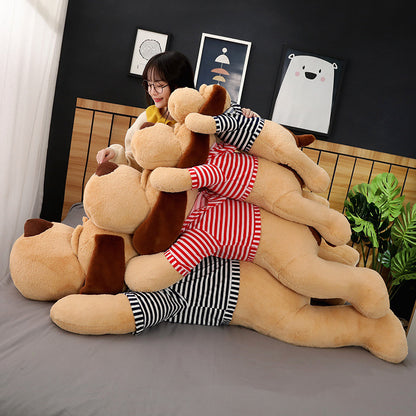Plush toy dog — packaging