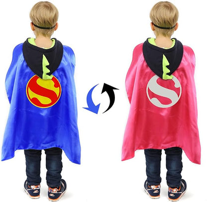 (Double Side-Superheros 4-piece Set ) | Magic Stories