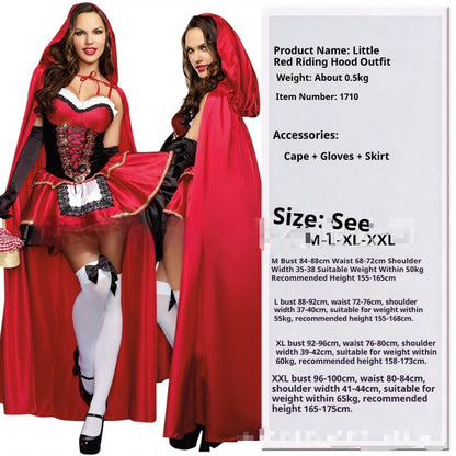 Women's Halloween Little Red Riding Hood | Magic Stories