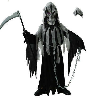 Halloween Grim Reaper Cosplay Costume — back view