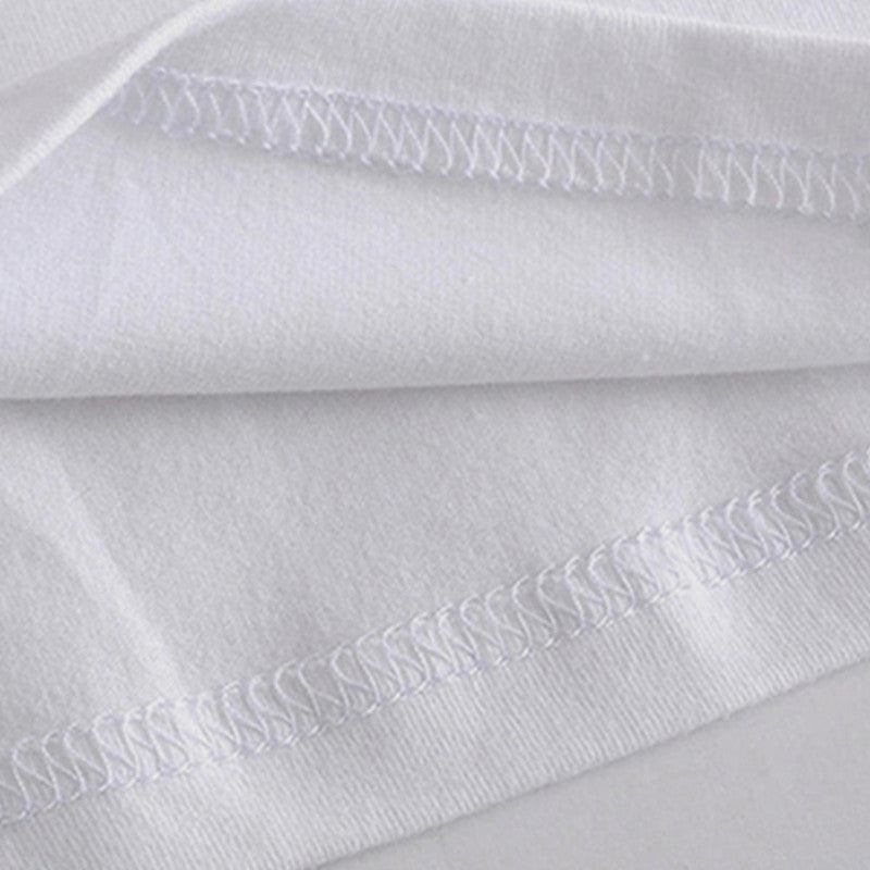 Loose anime print women's clothing — detail