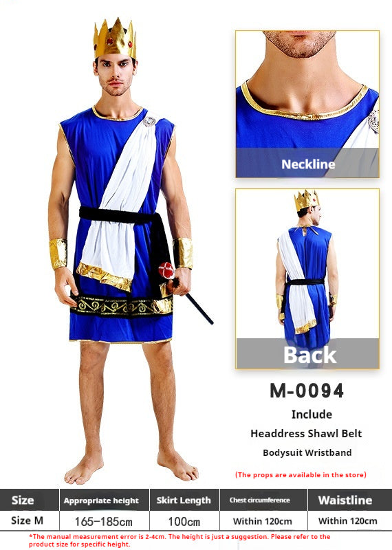 Halloween Character Cosplay Clothes Costume — side view