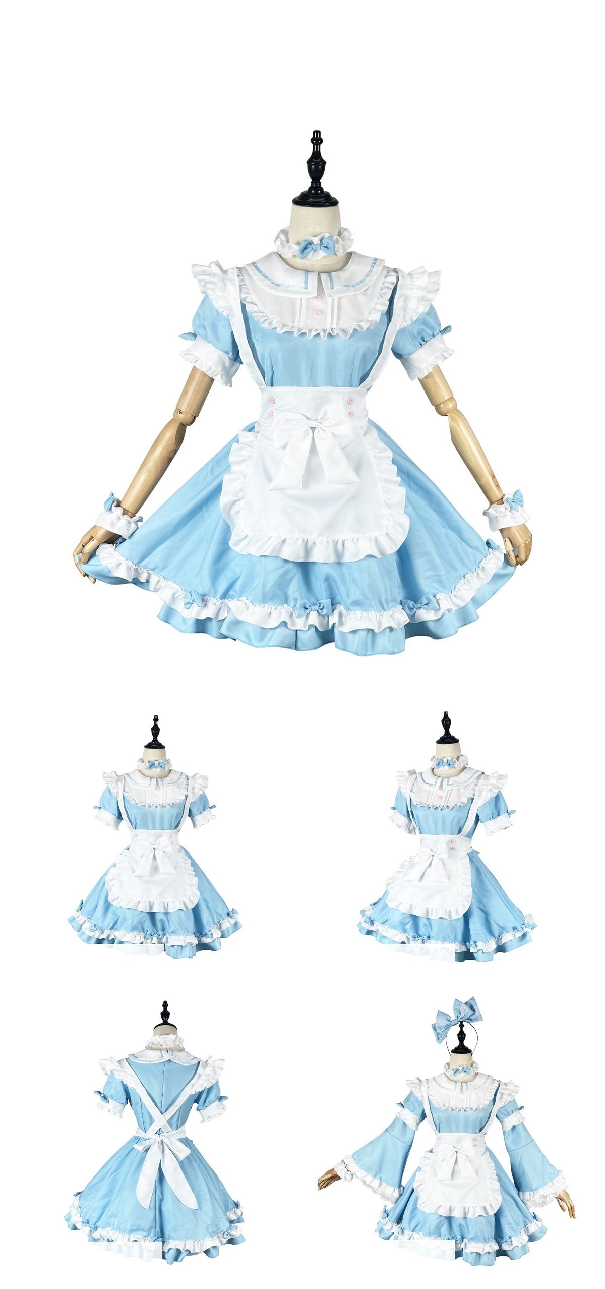 Halloween COS Plus Size Maid Costume Costume | Magic Stories