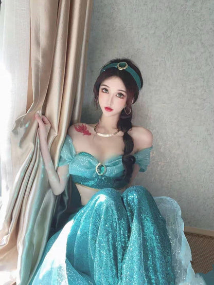 Costume Costume Christmas Princess Dress | Magic Stories