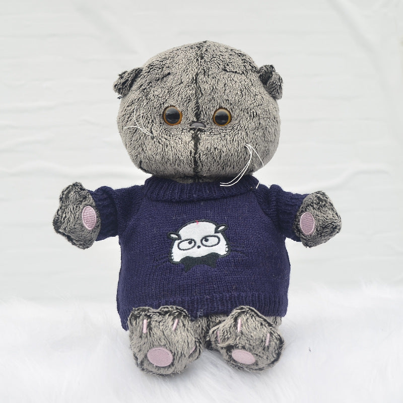 Simulation Cat Plush Toy — detail