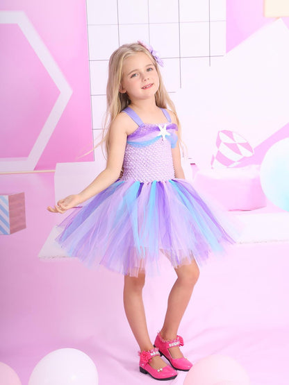 Mermaid Princess Dress Dance Costume — scale reference
