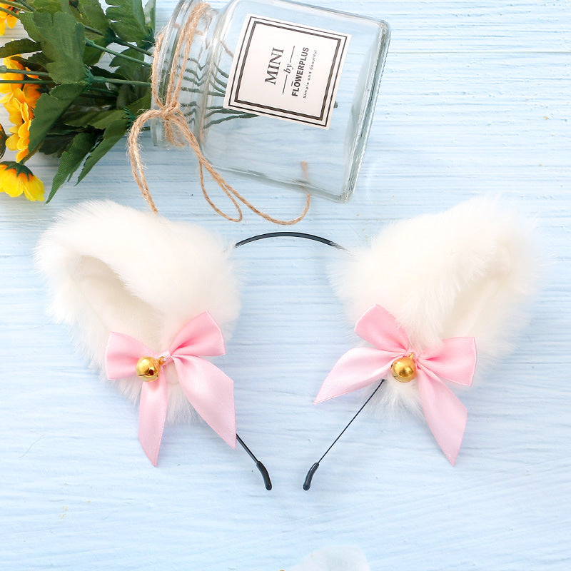 Headdress Props Plush Cat Ears Fox Ears — packaging