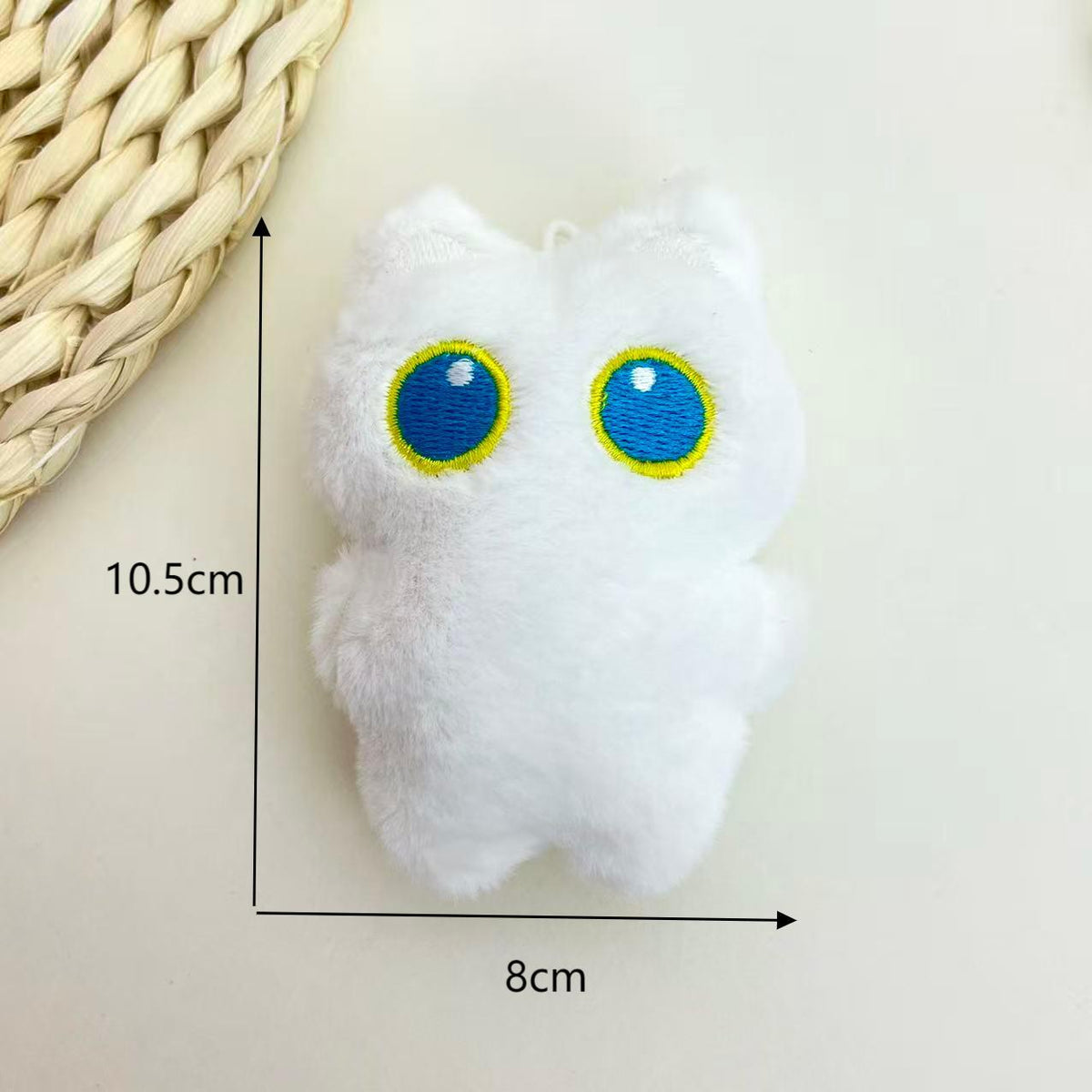 Cartoon Big Eye Black Cat Doll Plush | Magic Stories