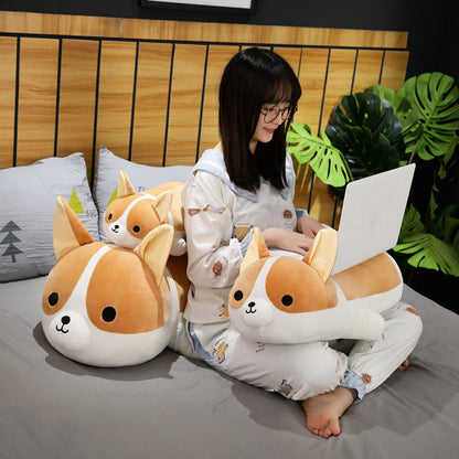 software Corgi doll Plush toys | Magic Stories