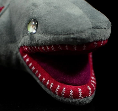 Frilled Shark Soft Stuffed Plush Toy — scale reference