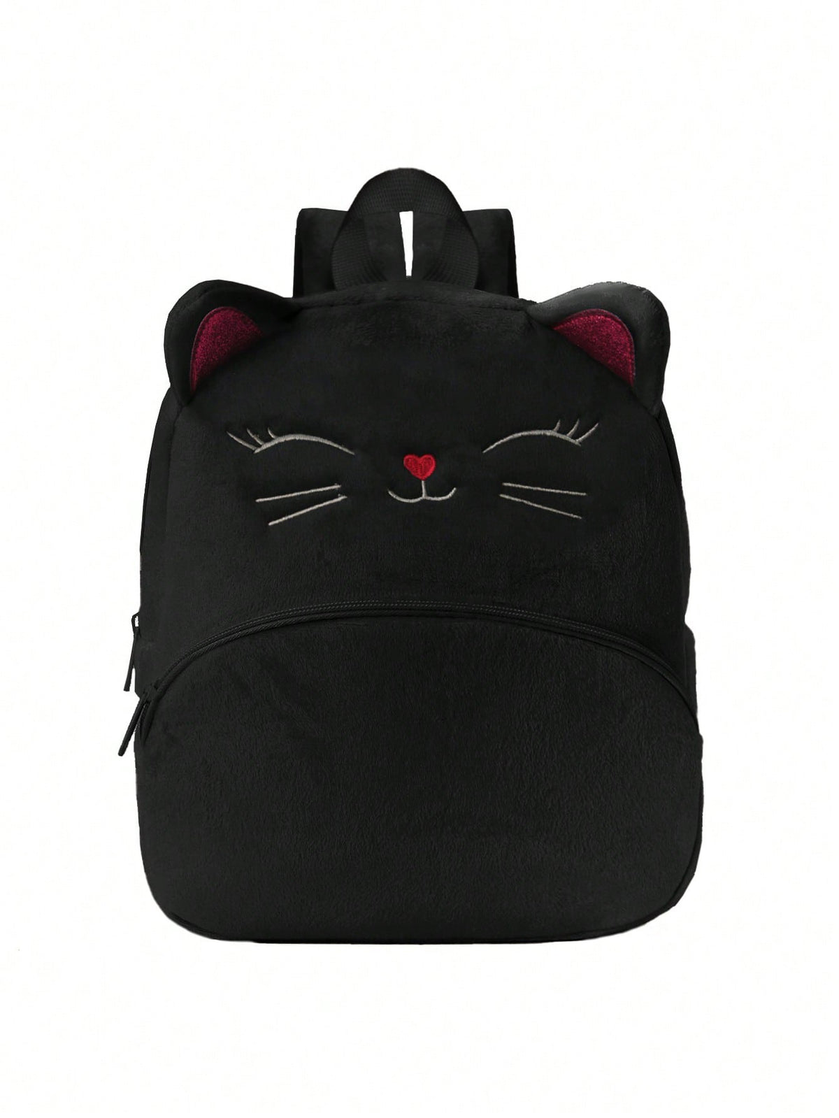 Cartoon Animal Plush Children's Backpack — side view
