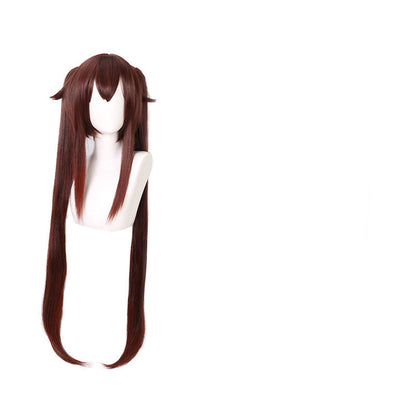 Brown And Black Face Shape Cosplay Game Anime Wig — packaging
