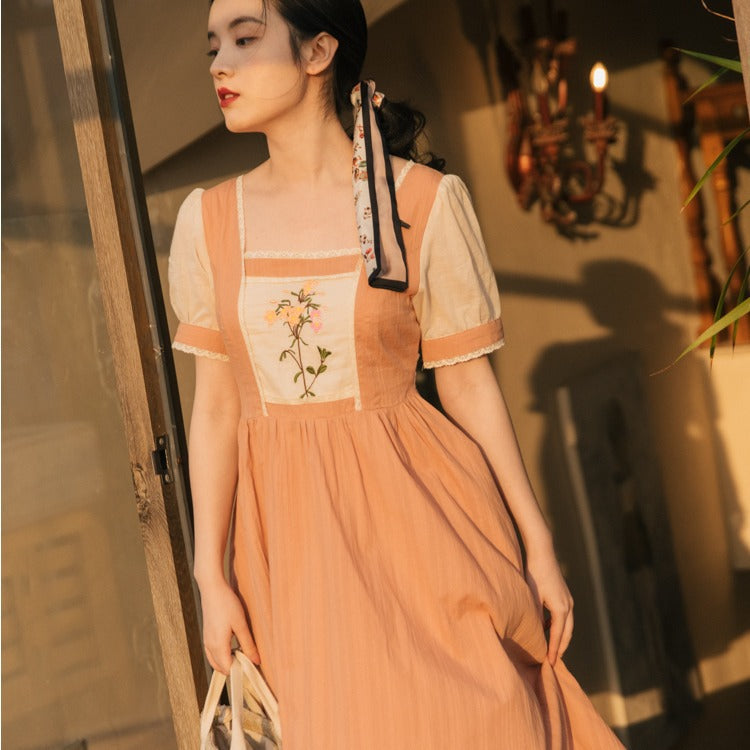 Retro Hanfu Embroidered Piece Lightweight | Magic Stories