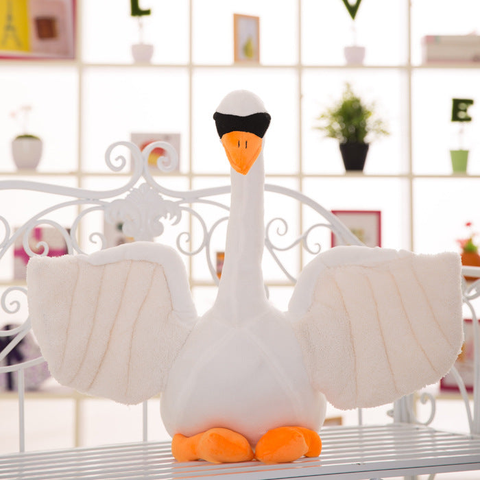 White swan plush toy | Magic Stories