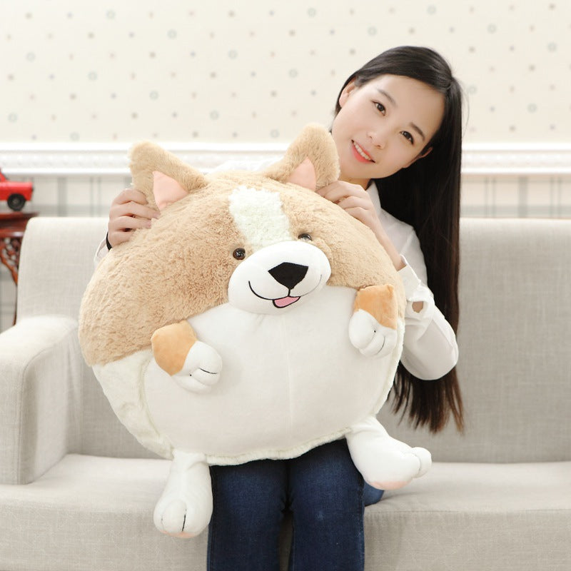 Fluffy spherical corgi plush toy | Magic Stories