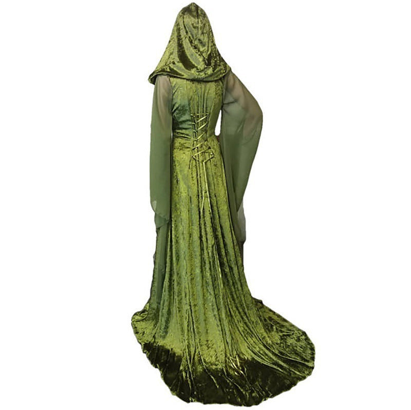 Forest Elf Halloween Costume — back view