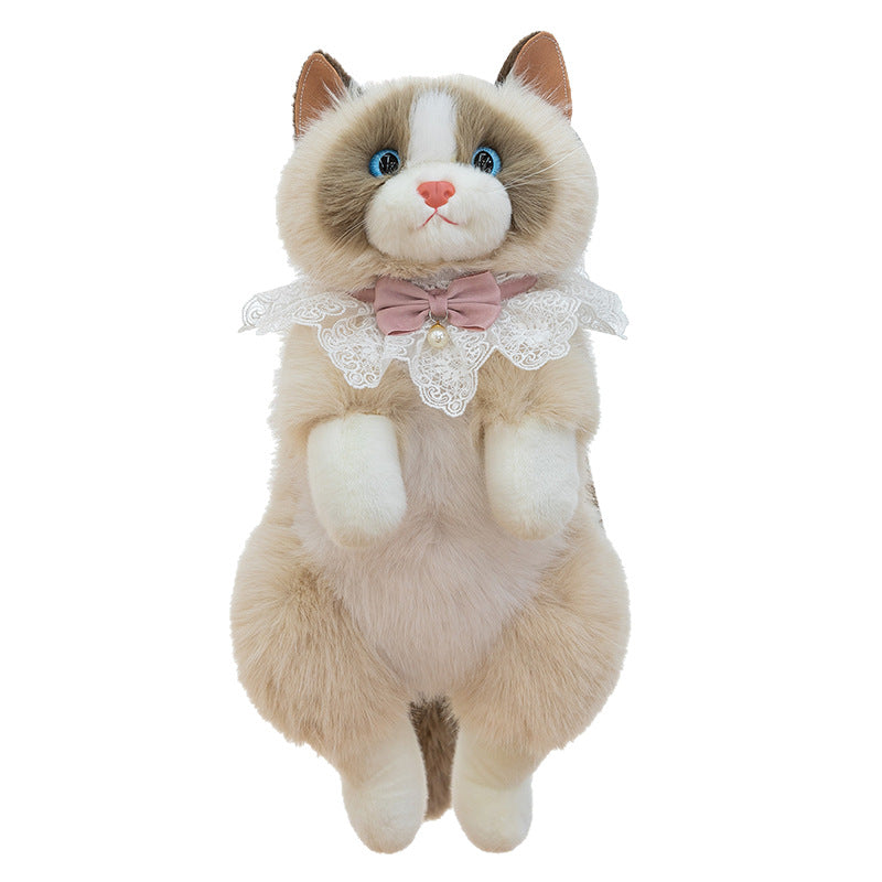 Cute Cat Backpack Plush Doll Bag | Magic Stories