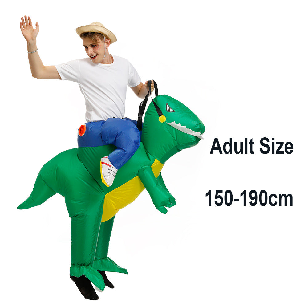 Trump on a Chair Inflatable Costume — detail