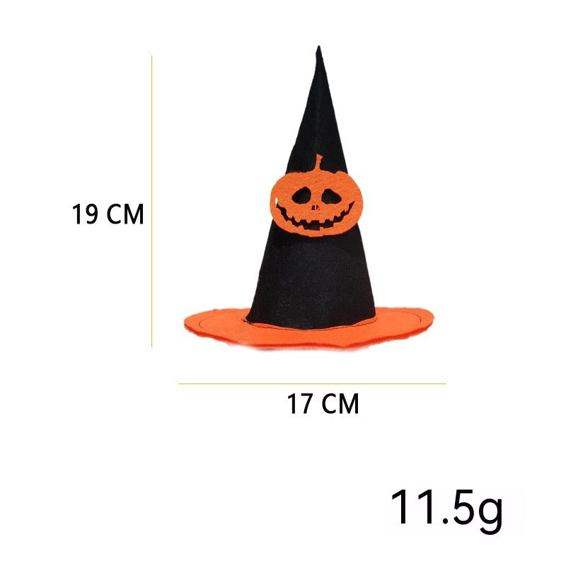 Halloween Pet Costume Bat Wings Bow Tie Hat Accessories — back view