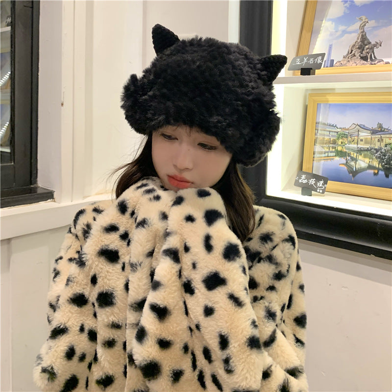 Warmth Plush Cold Proof Hat 3D Cat Ears | Magic Stories
