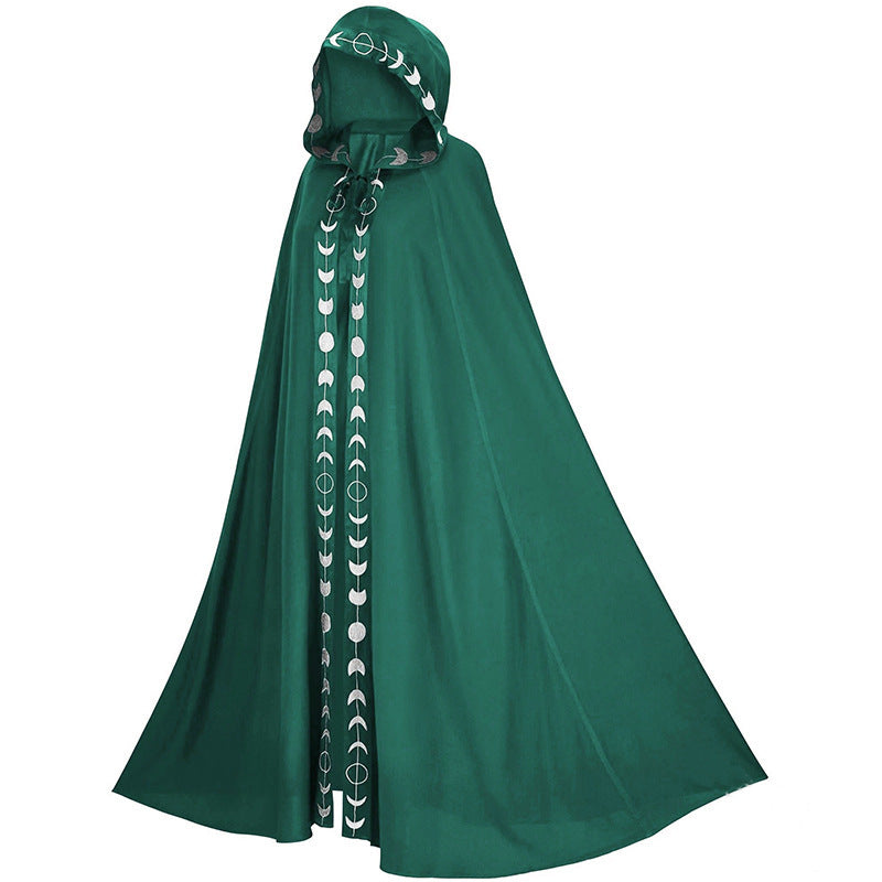Hooded Cloak Medieval Renaissance 5 Color | Magic Stories