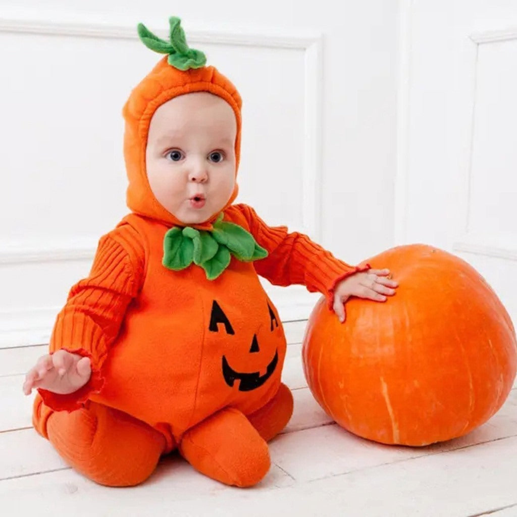 Baby Pumpkin Halloween Costume — detail