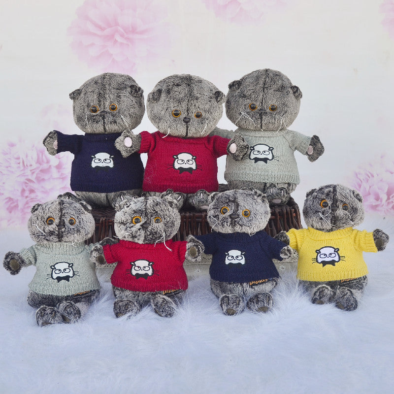 Simulation Cat Plush Toy — detail