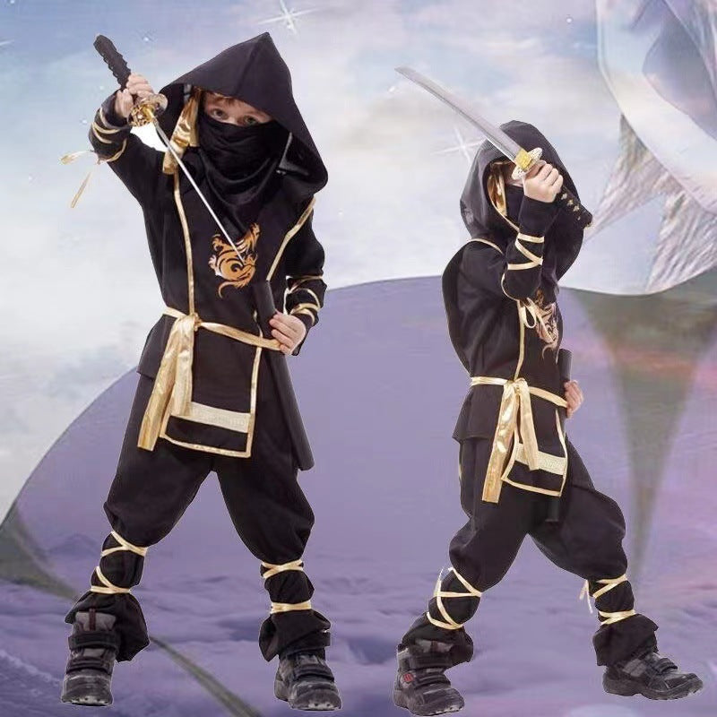Halloween Children's Performance Costume Cosplay Anime Character Costume — back view