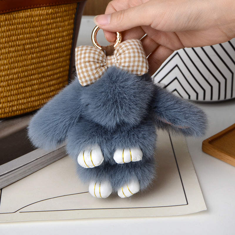 Cartoon Plush Bunny Keychain Pendant | Magic Stories