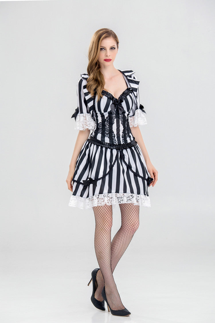 Halloween Ghost Bride Black Dress Costume | Magic Stories