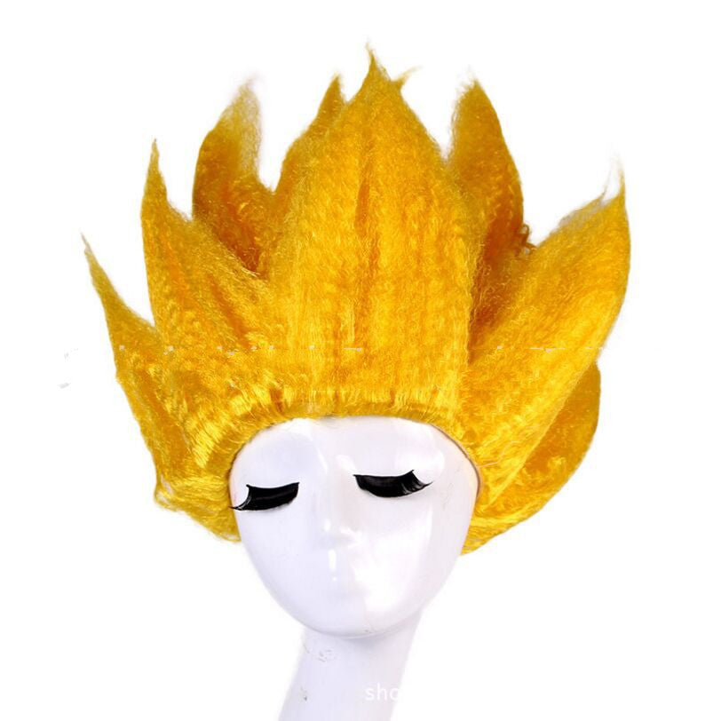 Halloween Cosplay Animation Show Wig — back view
