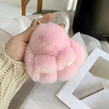 Cute Plush Rabbit Keychain | Magic Stories