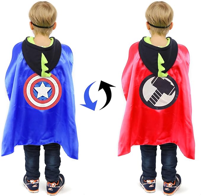 (Double Side-Superheros 4-piece Set ) | Magic Stories