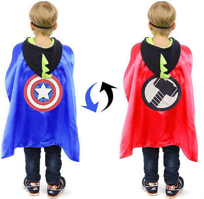(Double Side-Superheros 4-piece Set ) | Magic Stories
