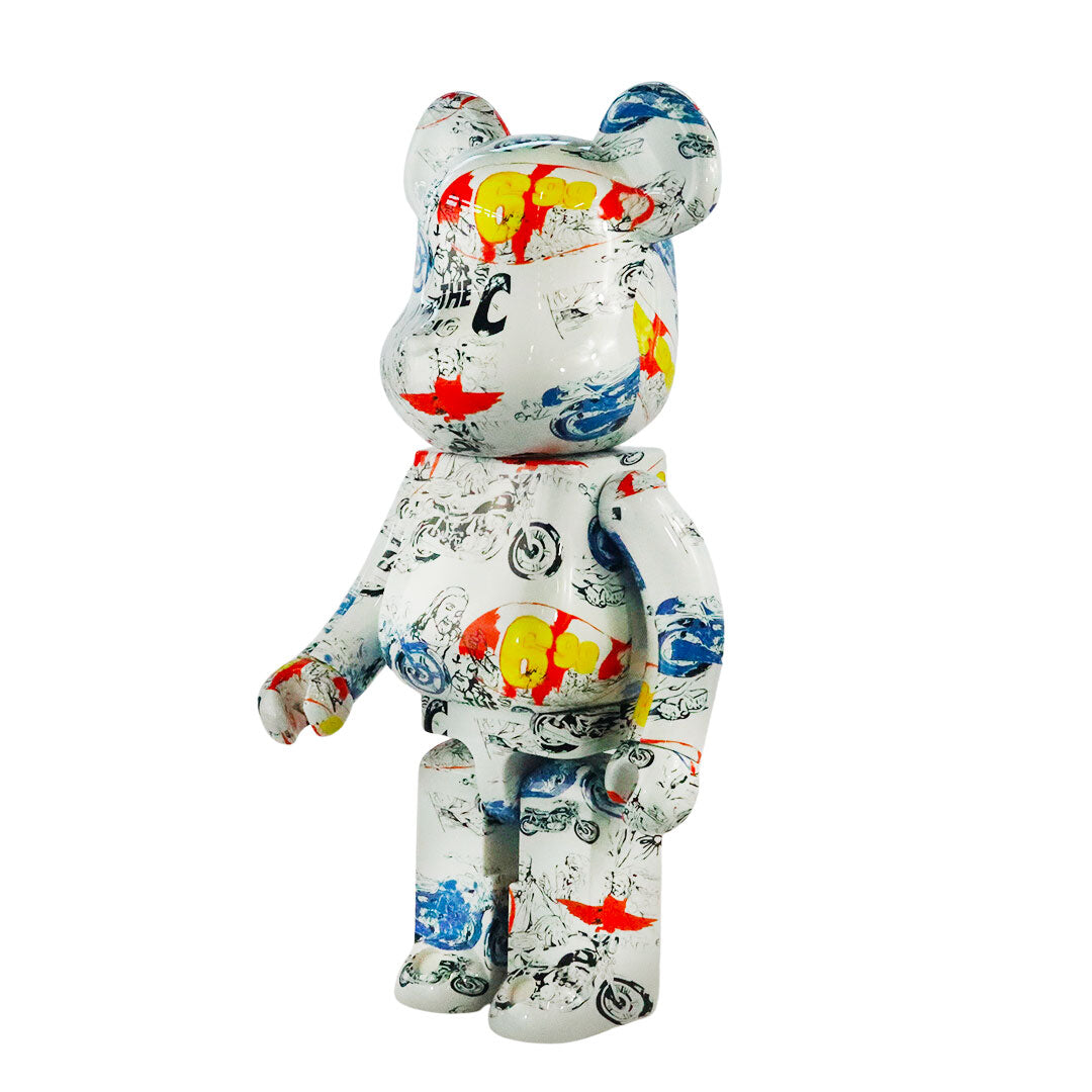 1000% Bearbrick Andy Warhol The Last Supper - The Big C — back view