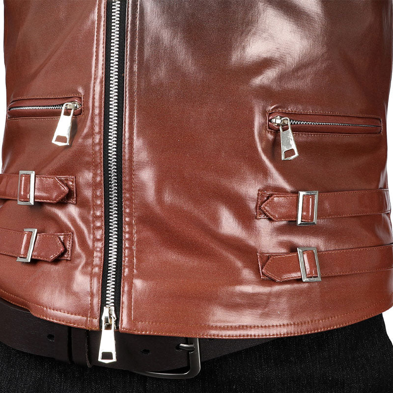 Resident Evil Luis Serra Cosplay Costume — in use