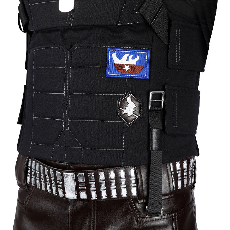 Cyberpunk 2077 Johnny Silverhand Cosplay Costume — in use