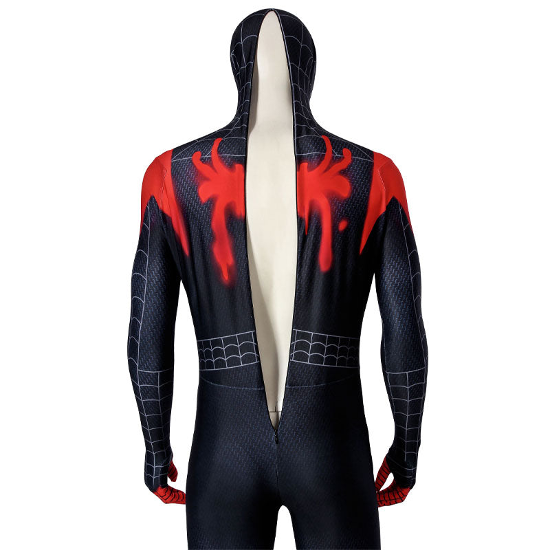 Spider-Man: Into the Spider-Verse Miles Morales Jumpsuit Cosplay Costumes - Magic Stories