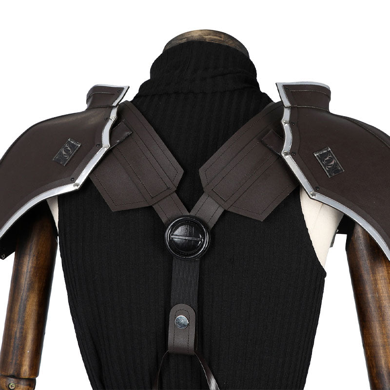Final Fantasy VII Zack Fair Cosplay Costume — in use