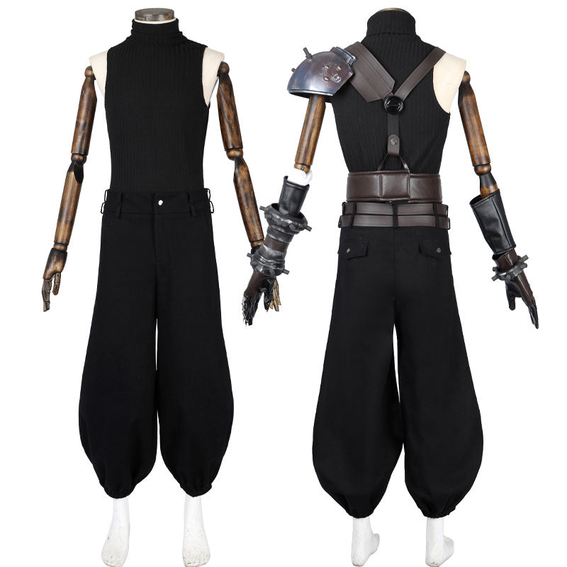 Final Fantasy VII Rebirth Cloud Strife Cosplay Costumes — in use