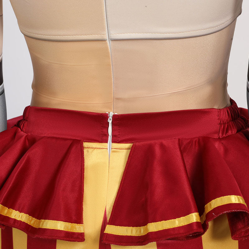 Five Nights at Freddy's Sun Halloween Clown Suit Cosplay Costumes — scale reference