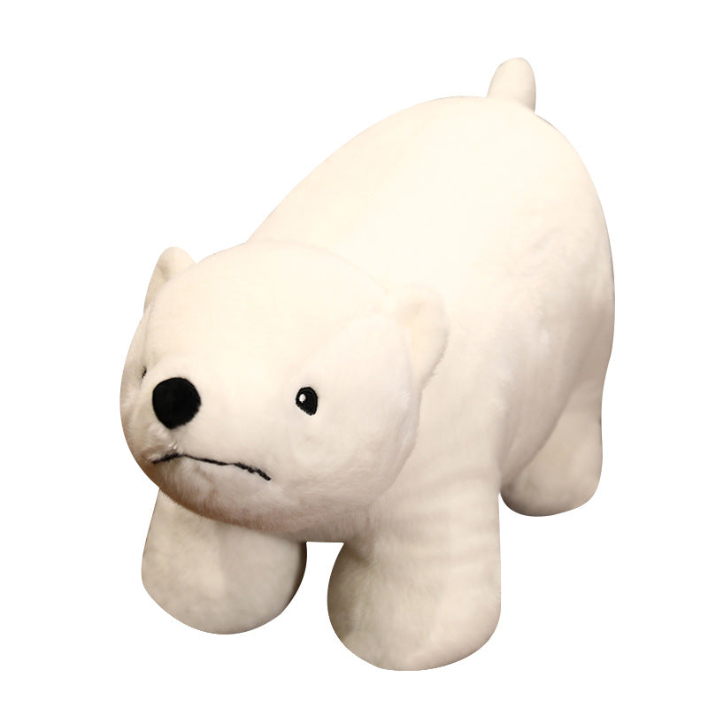 Cute Standing Polar Bear Plush Doll | Magic Stories