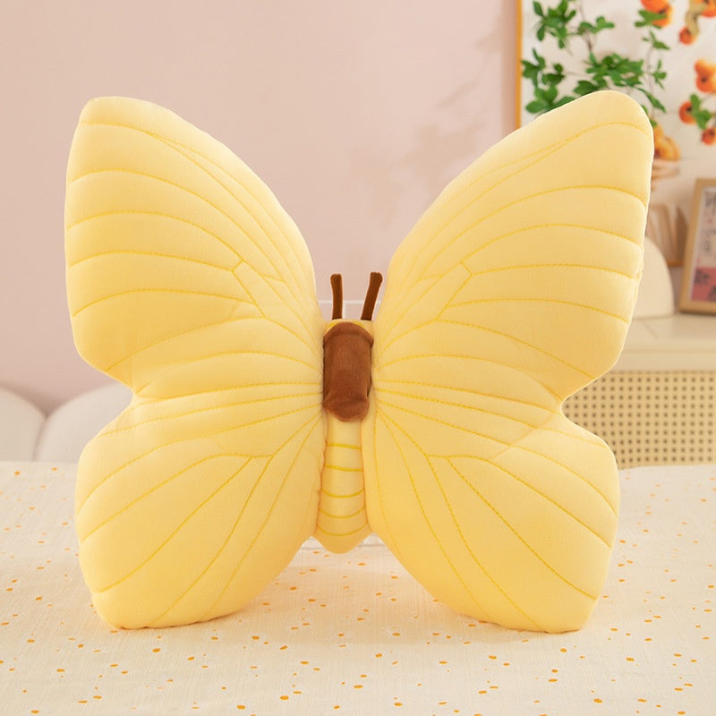 Ins Butterfly Pillow Cushion Plush Toy Blue | Magic Stories