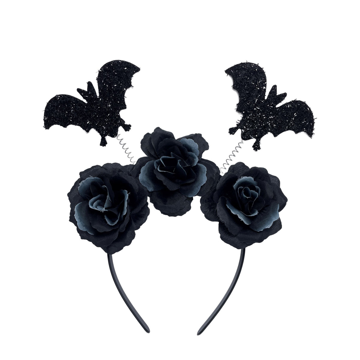Halloween Elf Pumpkin Devil Horn Headband Funny Cute Headband — side view