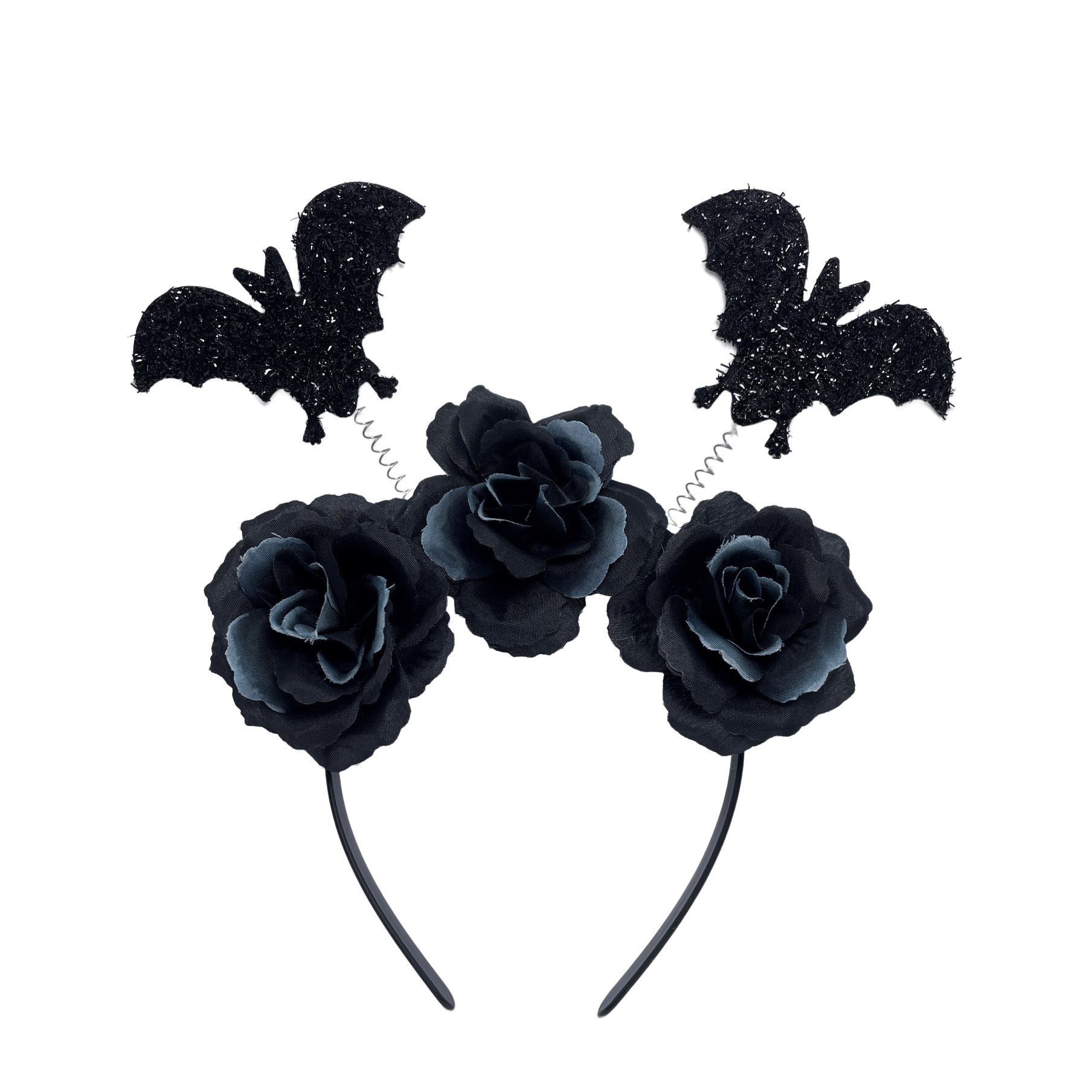 Halloween Elf Pumpkin Devil Horn Headband Funny Cute Headband — side view