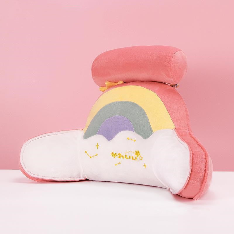 Office Rainbow Waist Pillow Plush Toy | Magic Stories