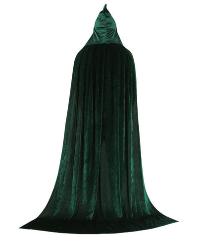 Halloween Cloak Witch Witch Common Stage Costume — side view